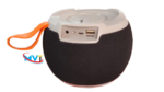 Portable Wireless Bluetooth Mini Speaker – Compact Round Design with Strap - Image 2