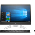 HP All in One Desktop Computer, 22inch 11th Generation Intel Core i5-1135G7 Processor, Intel Iris Xe Graphics, 8 GB RAM, 1TB Storage, Windows 11 Pro Black color